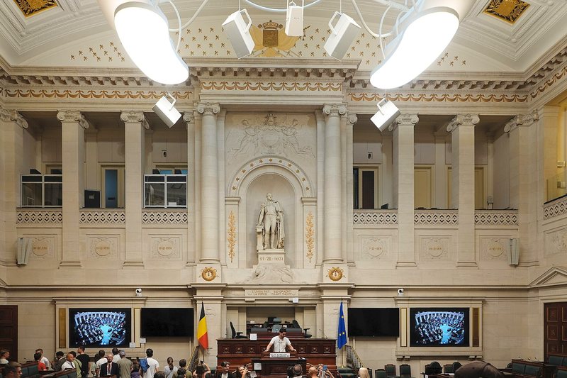 Séance au Parlement fédéral